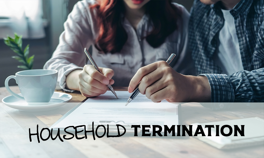 Household Terminations Can Become Sticky